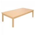 Thumbnail Image of Carolina Birch 48" x 24" Rectangle Table with 12" Legs