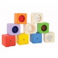 Alternate Image #2 of Multicolor Wooden Discovery Blocks Manipulatives
