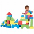 Large Soft Foam EduColor Blocks Assorted Shapes and Colors - Set of 32