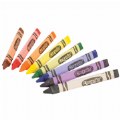 Alternate Image #2 of Crayola® 8-Pack Anti-Roll Triangular Crayons - Single Box