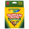 Alternate Image #3 of Crayola® 8-Pack Anti-Roll Triangular Crayons - Single Box