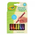 Alternate Image #3 of Crayola® 8-Count Anti-Roll Triangular Crayons - 10 Boxes