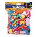 Alternate Image #2 of Wonderfoam® Assorted Colors Soft Foam Shapes