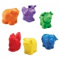 Thumbnail Image #2 of Jumbo Farm Counters with Five Animals - Set of 30