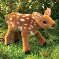 Alternate Image #5 of Fawn Hand Puppet with Movable Head and Front Paws