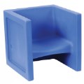 Thumbnail Image of Versatile Comfortable Cube Chair - Dark Blue