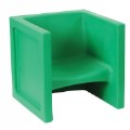 Thumbnail Image of Versatile Comfortable Cube Chair - Green