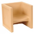 Thumbnail Image of Versatile Comfortable Cube Chair - Natural