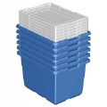 Thumbnail Image #2 of LEGO® XL Blue Storage Bins - 9840 - Set of 6