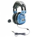 Deluxe Headset with Mic and In-Line Volume Control plus TRRS Plug