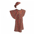 Thumbnail Image #4 of Festive Multiethnic Kente-Inspired Boubou Girl Garment