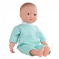 Alternate Image #2 of Soft Body 16" Doll with Blanket - Asian