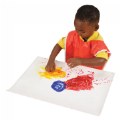 Alternate Image #2 of 16" x 22" Non-Absorbent Coated Finger Paint Paper -100 Sheets