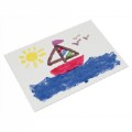 16" x 22" Non-Absorbent Coated Finger Paint Paper -100 Sheets