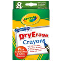 Crayola® Washable 8-Count Dry Erase Crayons