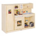 Alternate Image #2 of Carolina Wooden All-in-One Kitchen for Dramatic Play