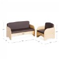 Thumbnail Image #6 of Carolina Birch Couch and Chair Set