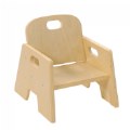 Alternate Image #2 of 5" Toddler Stacking Chair - Set of 2