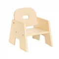 Alternate Image #5 of 6" Toddler Stacking Chair - Set of 2