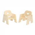Toddler Stacking Chair - Set of 2
