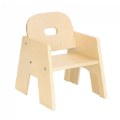 Alternate Image #5 of Toddler Stacking Chair 7" Seat Height - Set of 2