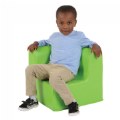 Alternate Image #3 of Child Size Corner Chair - Green