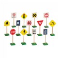 Thumbnail Image of Miniature Traffic Signs 7" High - 13 Pieces