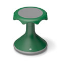 Hokki Stool Flexible Ergonomic Seating - 15" Green