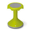 Hokki Stool Flexible Ergonomic Seating - 18" Light Green