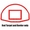 Primary Thumbnail of Target and Border for Basketball Goal