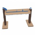 Alternate Thumbnail #2 of Single Water Trough - Portable - Blue/Chocolate