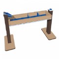 Primary Thumbnail of Single Water Trough - Portable - Blue/Chocolate