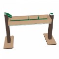 Alternate Thumbnail #2 of Single Water Trough - Portable - Green/Chocolate