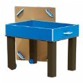 Thumbnail Image #3 of Nesting Nature Table - Toddler Height 20" - Blue/Chocolate