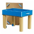 Thumbnail Image #3 of Nesting Nature Table - Toddler Height 20" - Blue/Latte