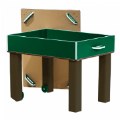 Thumbnail Image #3 of Nesting Nature Table - Toddler Height 20" - Green/Chocolate