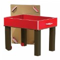 Thumbnail Image #3 of Nesting Nature Table - Toddler Height 20" - Red/Chocolate