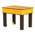 Thumbnail Image #2 of Nesting Nature Table - Toddler Height 20" - Yellow/Chocolate