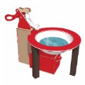 Primary Thumbnail of Spout and Splash - In-Ground Mount - Red/Chocolate