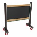 Primary Thumbnail of Magnetic Outdoor Chalkboard - With Casters