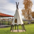 Alternate Thumbnail #6 of Tipi and Scalloped Covering