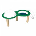 Primary Thumbnail of Double Nature Bowl - In Ground - Green/Latte