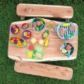 Alternate Thumbnail #2 of Wood Slab Leg Table - Toddler