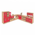 Primary Thumbnail of Kid Kitchen Complete Set - Red