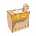 Primary Thumbnail of Kid Kitchen Faucet Sink with Hose Attachment - Yellow