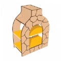 Primary Thumbnail of Kid Kitchen Outdoor Pizza Oven - Yellow