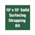 10' x 10' Solid Surfacing Strapping Kit