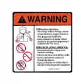 Stangulation Warning Label