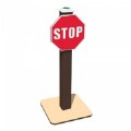 Primary Thumbnail of Stop Traffic Sign - In-Ground Mount