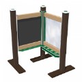 Thumbnail Image of Chalkboard and Paint Panel - Green/Chocolate